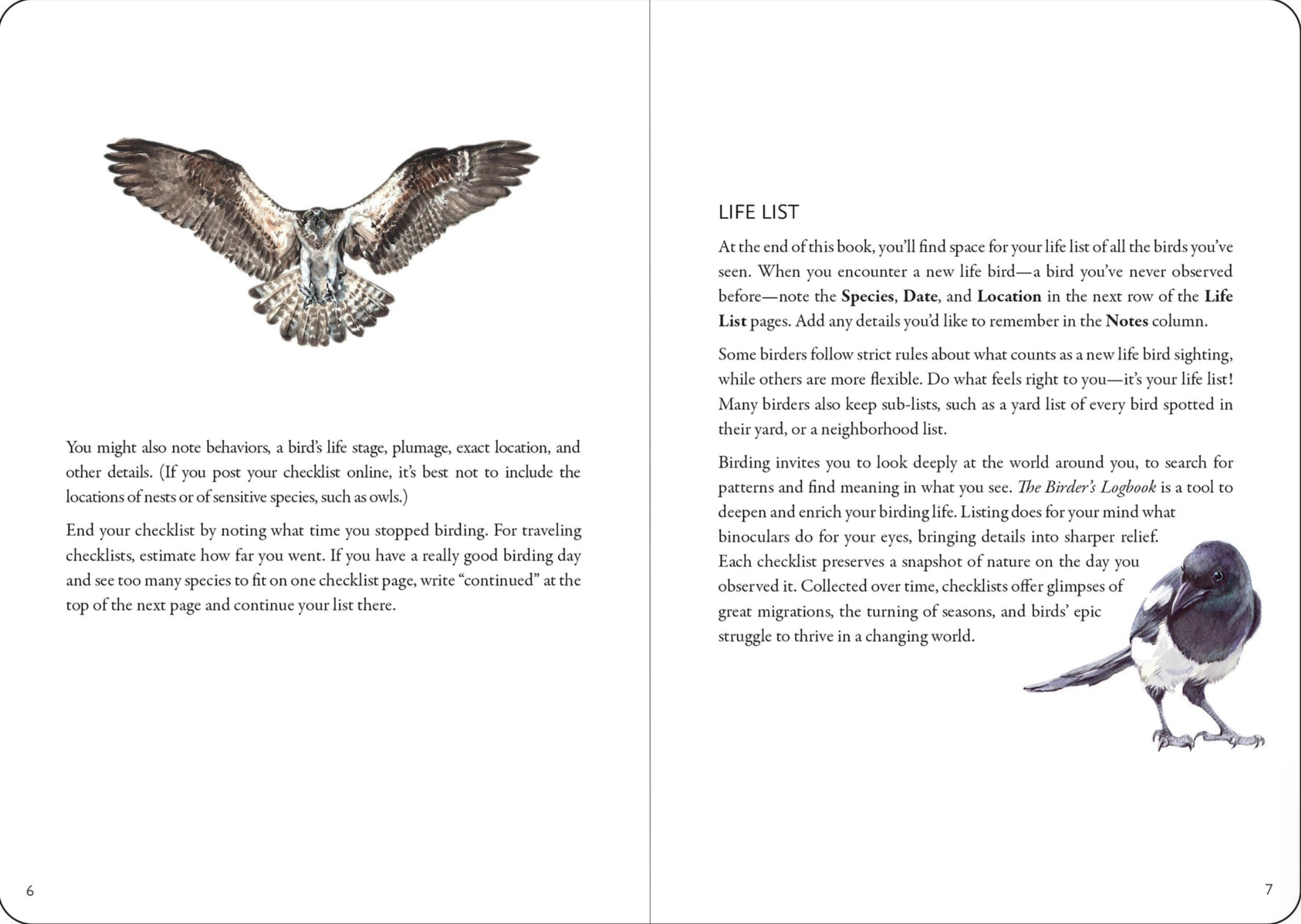PTR The Birder's Logbook