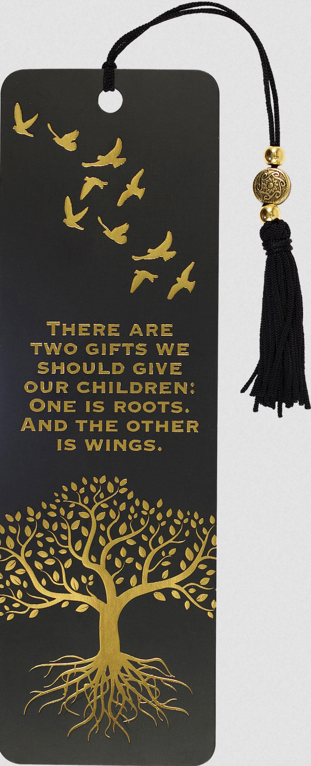 PTR Roots and Wings Beaded Bookmark