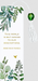 PTR Eucalyptus Beaded Bookmark