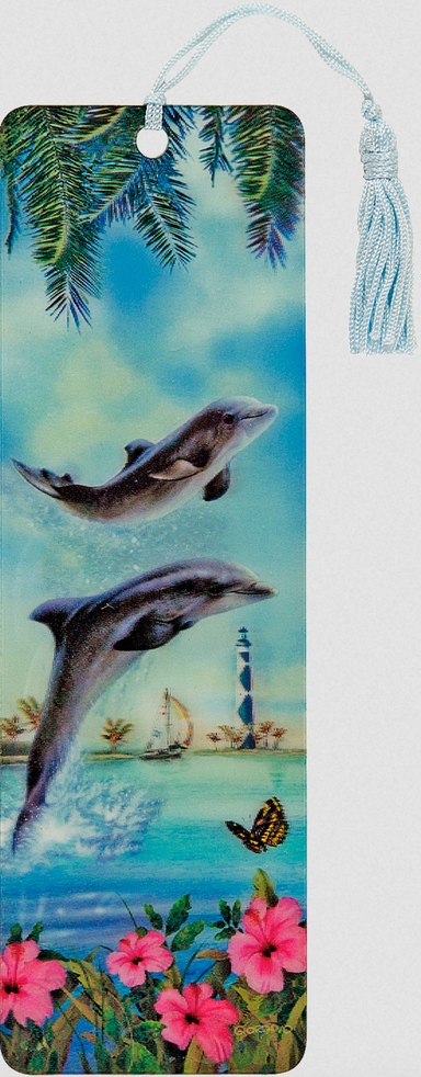 PTR Dolphin 3-D Bookmark