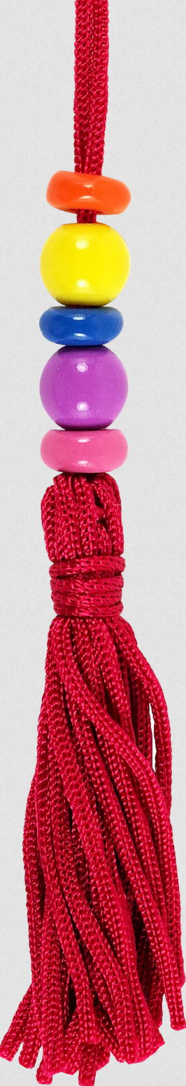 PTR Shelf Control Beaded Bookmark