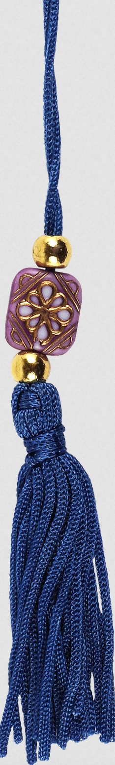 PTR Falling Blossoms Beaded Bookmark