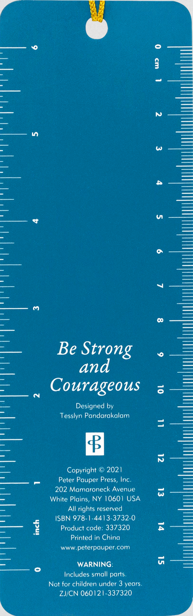 PTR Strong and Courageous! Children's Bookmark