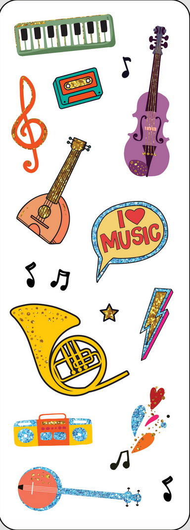 PTR Music Sticker Set