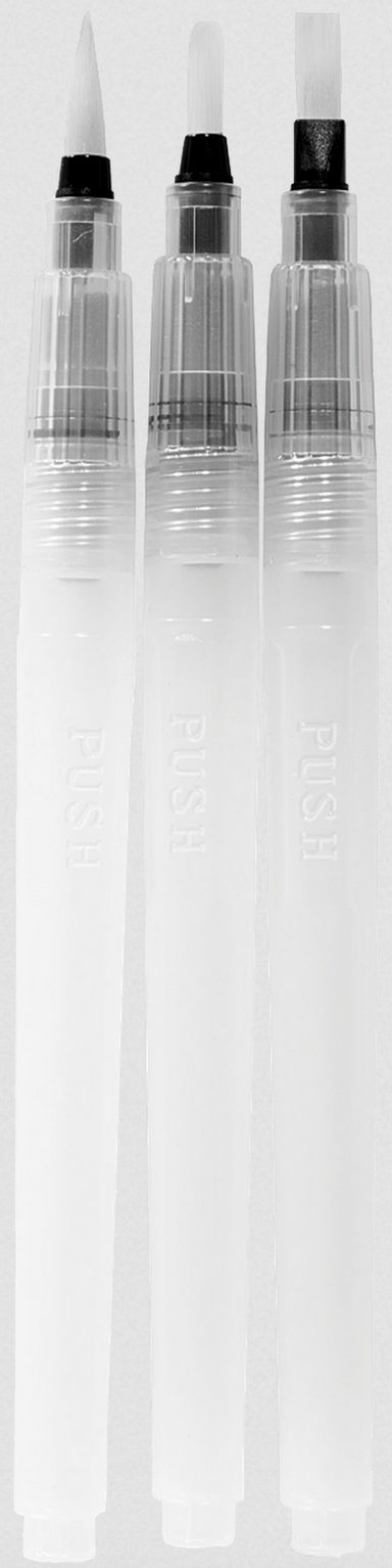 Studio Series Aqua Brushes (Set of 3)