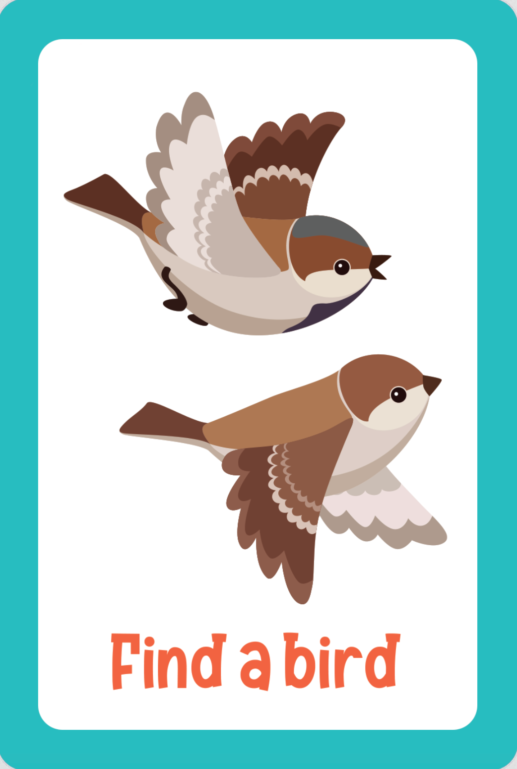 PTR Nature Seek-and-Find Scavenger Hunt Cards