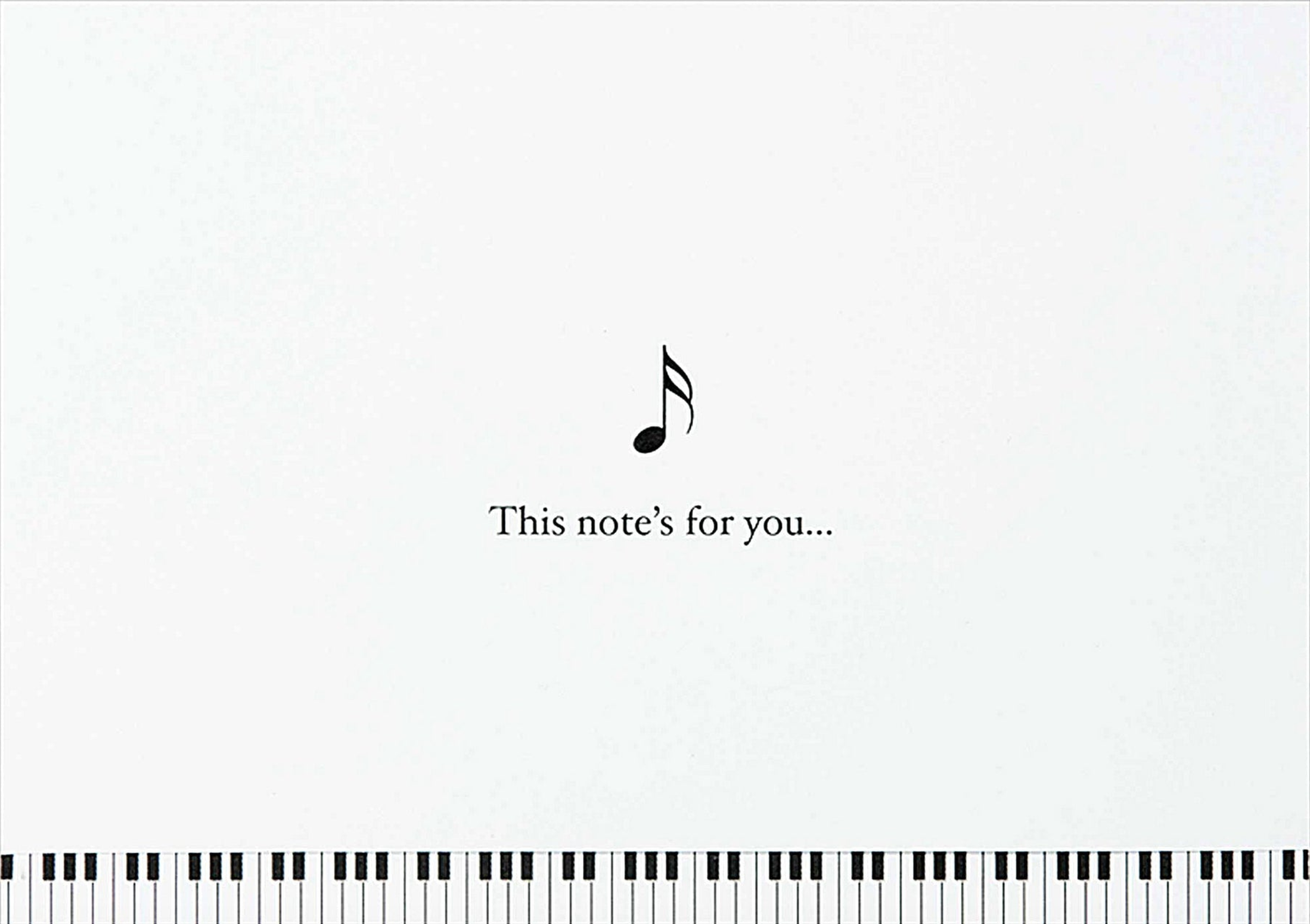 PTR Music Note Cards - Boxed Set