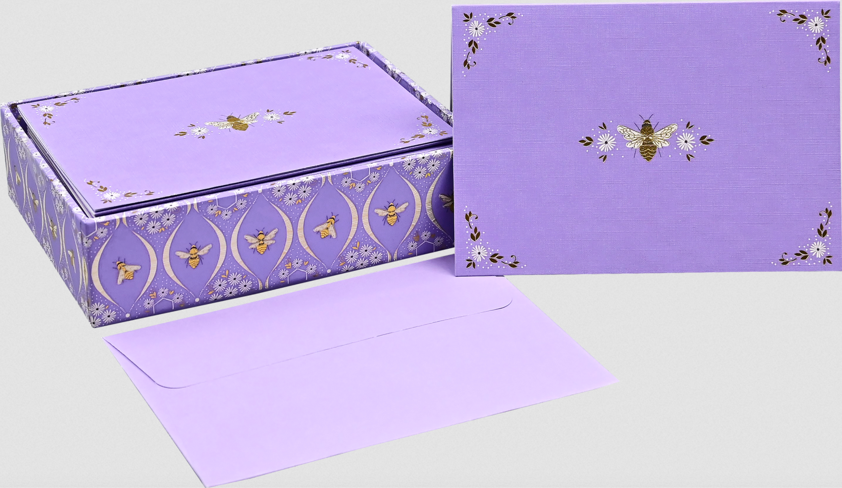 PTR Florentine Bees Note Cards - Boxed Set