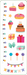 PTR Birthday Sticker Set