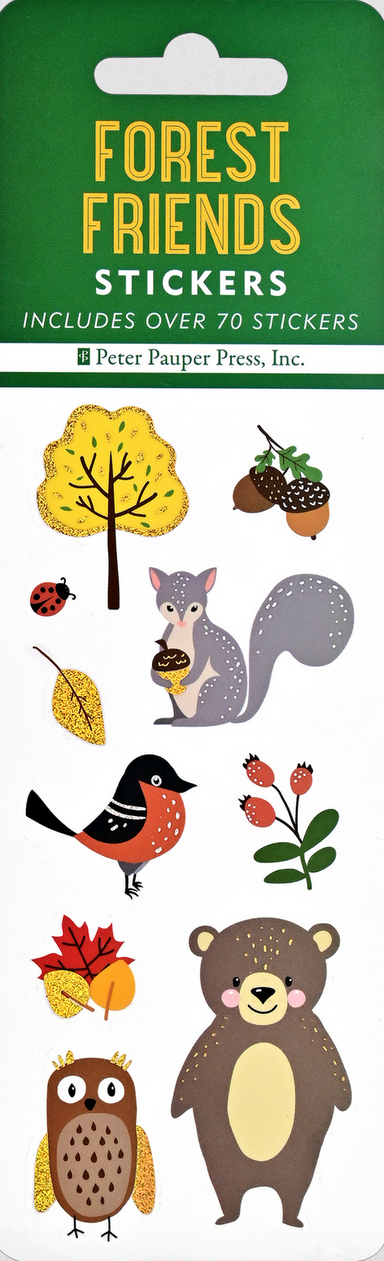 PTR Forest Friends Sticker Set