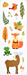 PTR Forest Friends Sticker Set