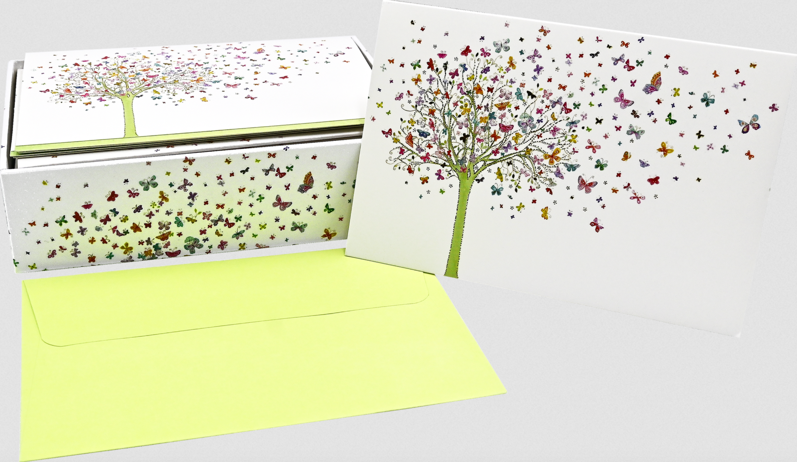 PTR Tree of Butterflies Note Cards - Boxed Set