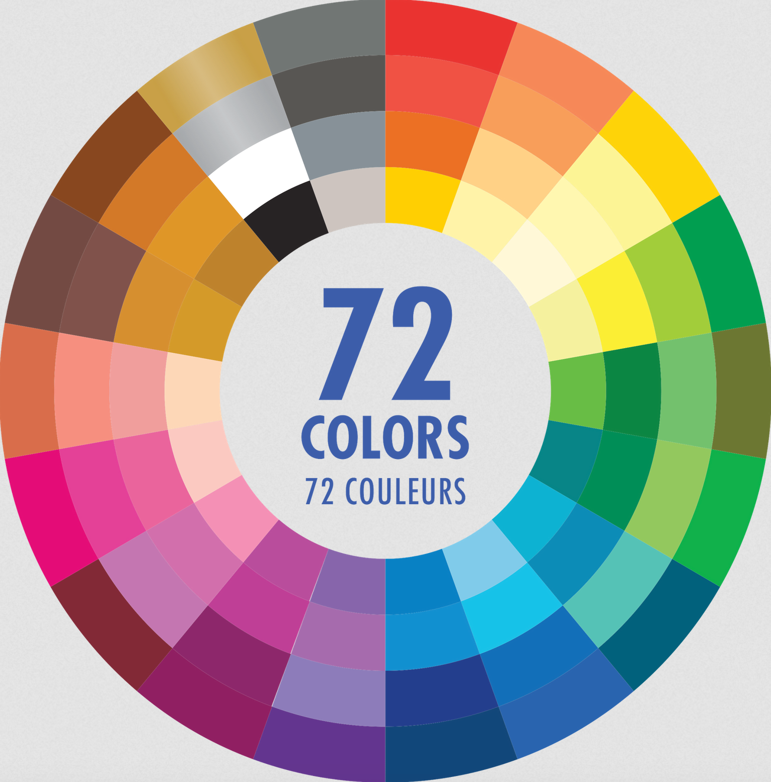 PTR Studio Series Colored Pencils (Set of 72)