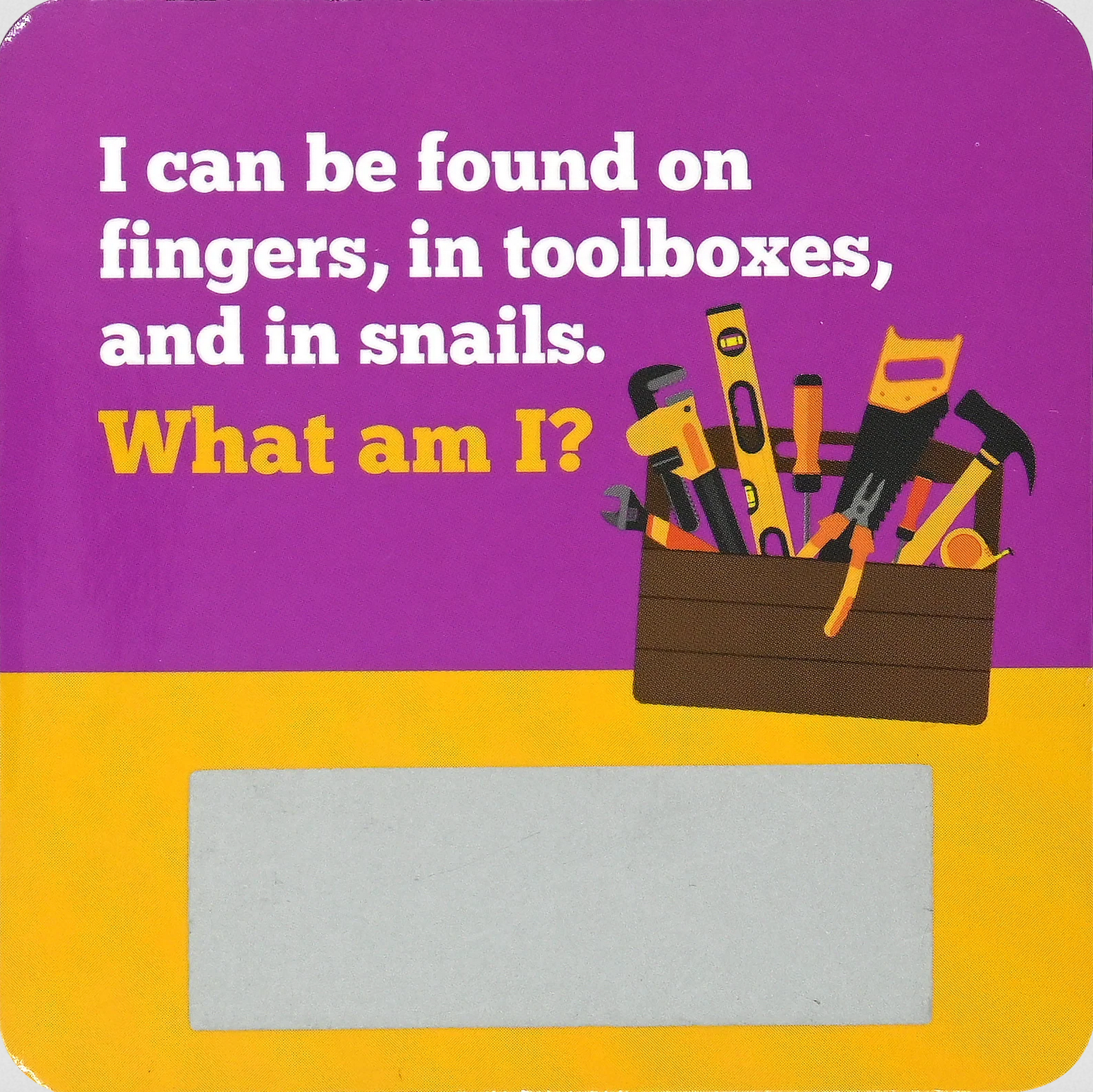PTR Lunch Box Riddles Scratch-Off Deck (Set of 60 cards)