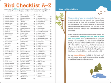 PTR The Birder's Logbook: A Seek-and-Sticker Book for Budding Ornithologists