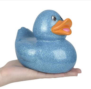 Big Glitter Rubber Duck (Single) - Random Color