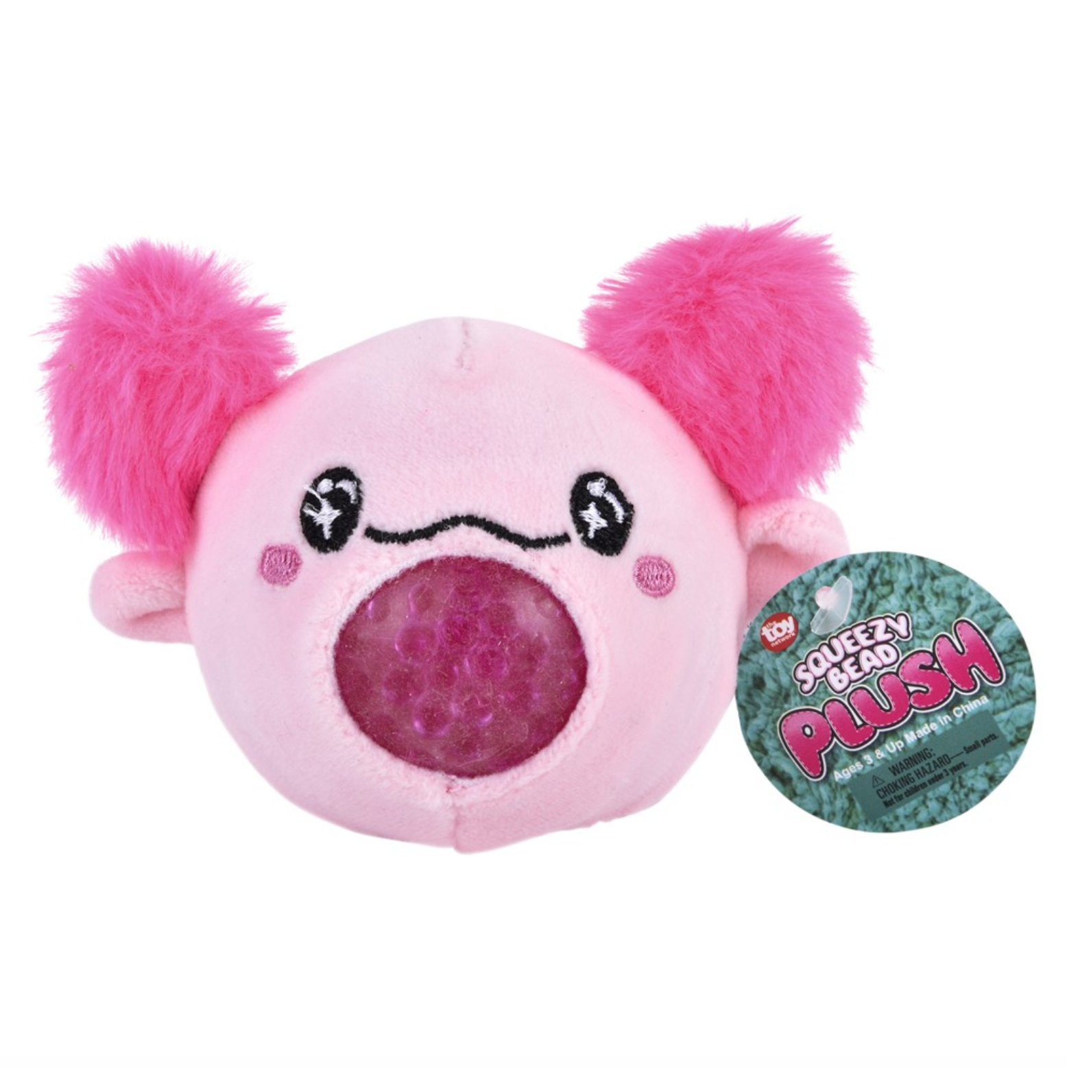 Axolotl Squeezy Bead Plush Ball (Single) - Random Color