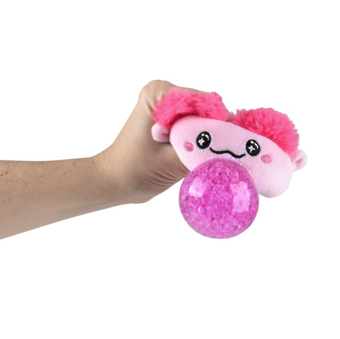 Axolotl Squeezy Bead Plush Ball (Single) - Random Color