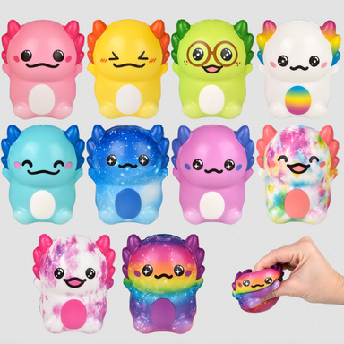 Squish Axolotl 3" (Single) - Random Color
