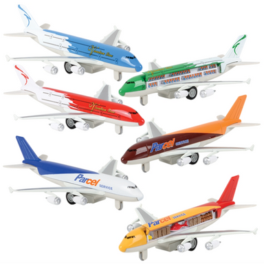 Die-Cast Pull Back Super Jumbo Liner (Single) - Random Color