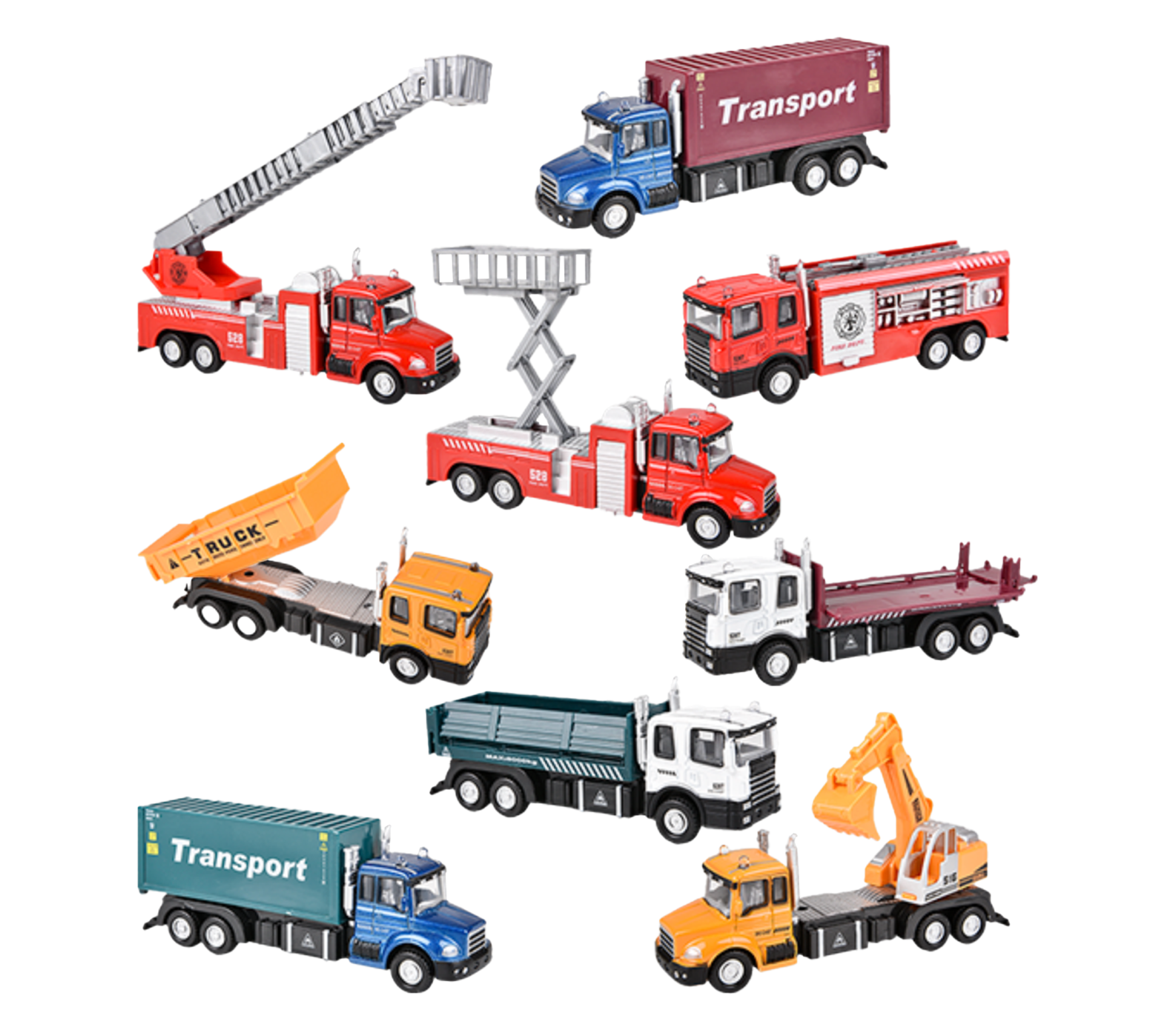 Die-Cast Pull Back Truck (Single) - Random Style