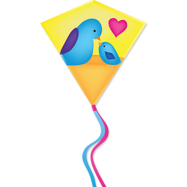 Bird Family 30" Diamond Kite