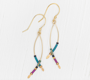Holly Yashi Montana Earrings - Desert Rose