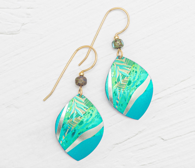 Holly Yashi Layla Earrings - Tropic Green