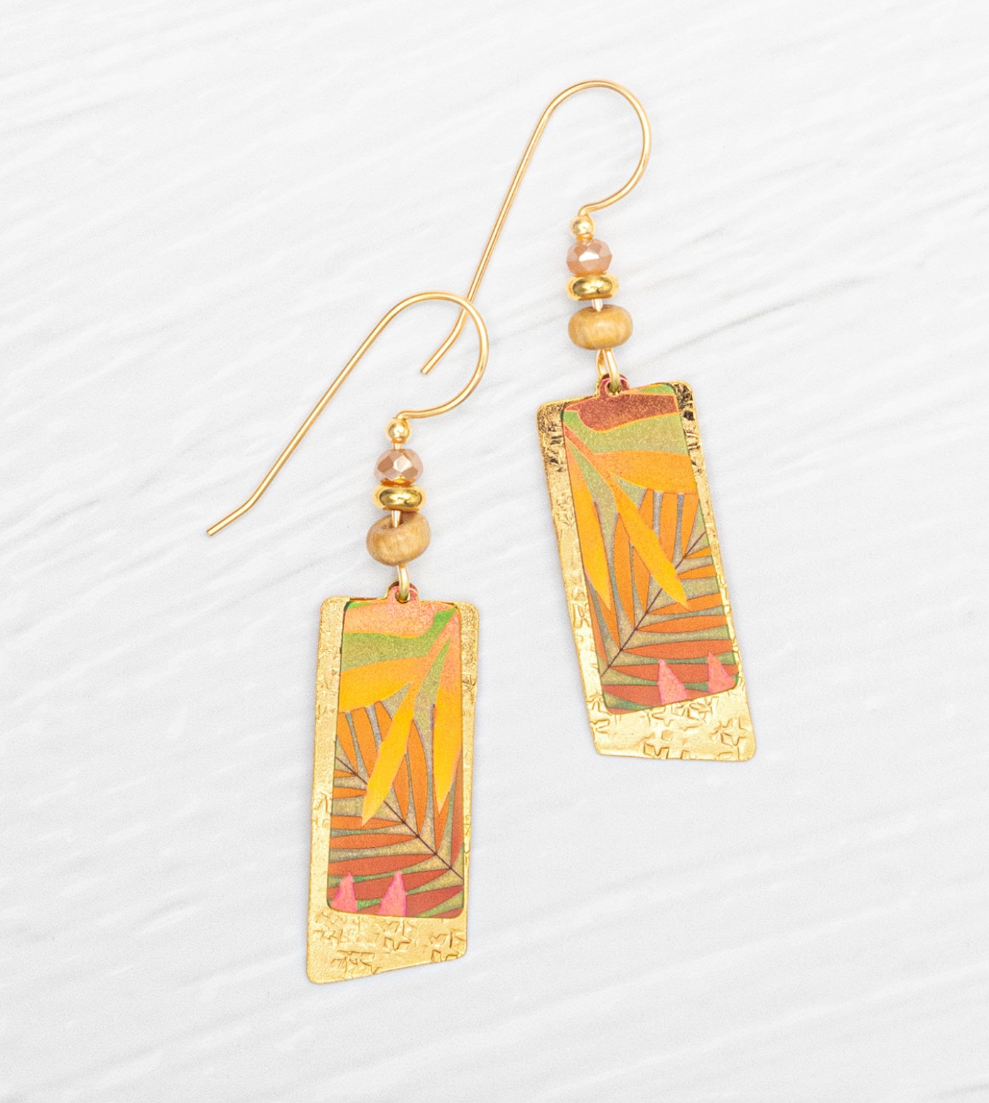 Holly Yashi Davy Earrings - Tropic Peach