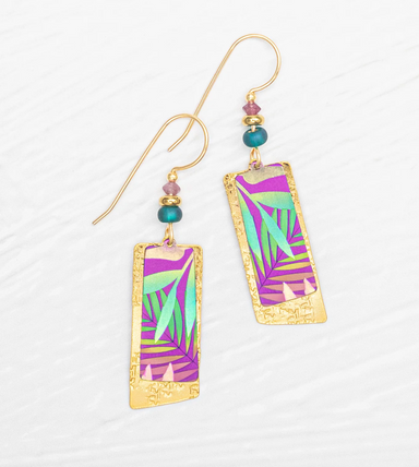 Holly Yashi Davy Earrings - Tropic Magenta