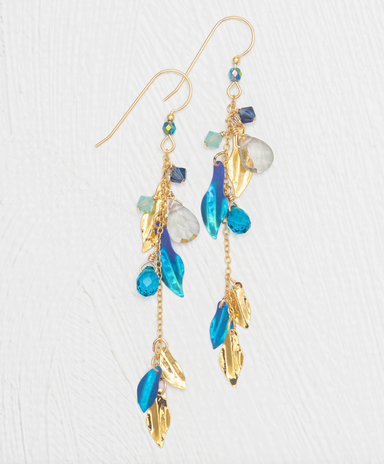 Holly Yashi Calliope Earrings - Lagoon