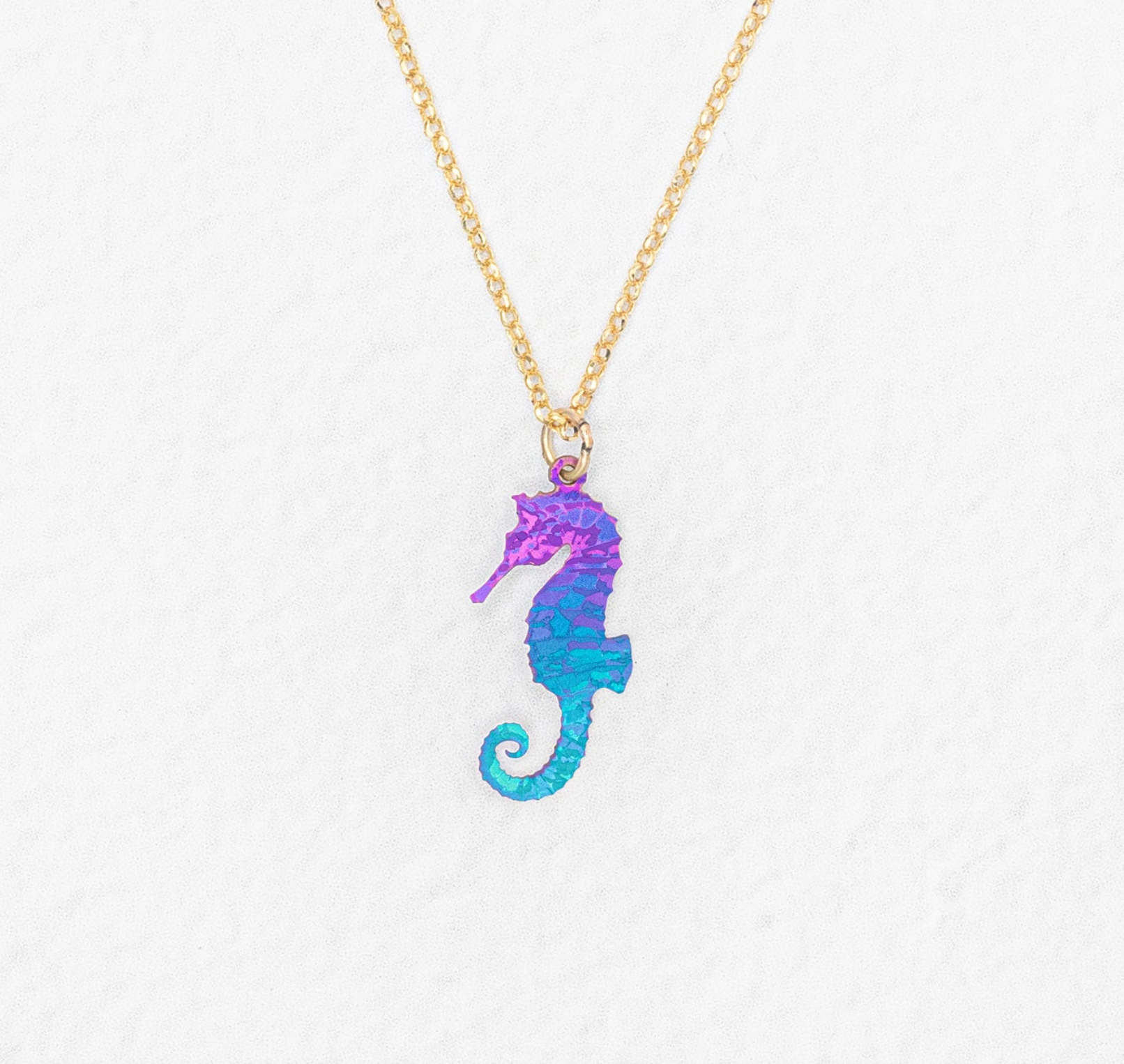 Holly Yashi Seahorse Necklace for Kids - Calypso