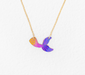 Holly Yashi Mermaid Dreams Necklace for Kids - Sunset