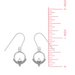 Boma Bohemian Dot Circled Earrings with Mother of Pearl
