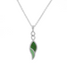 Boma Green Leaf Flow Necklace