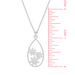 Boma Floral Oval Sterling Silver Necklace