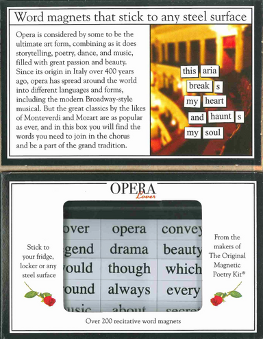 MAGPOET Opera Lover