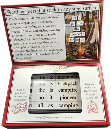 Magnetic Poetry Camping Poet