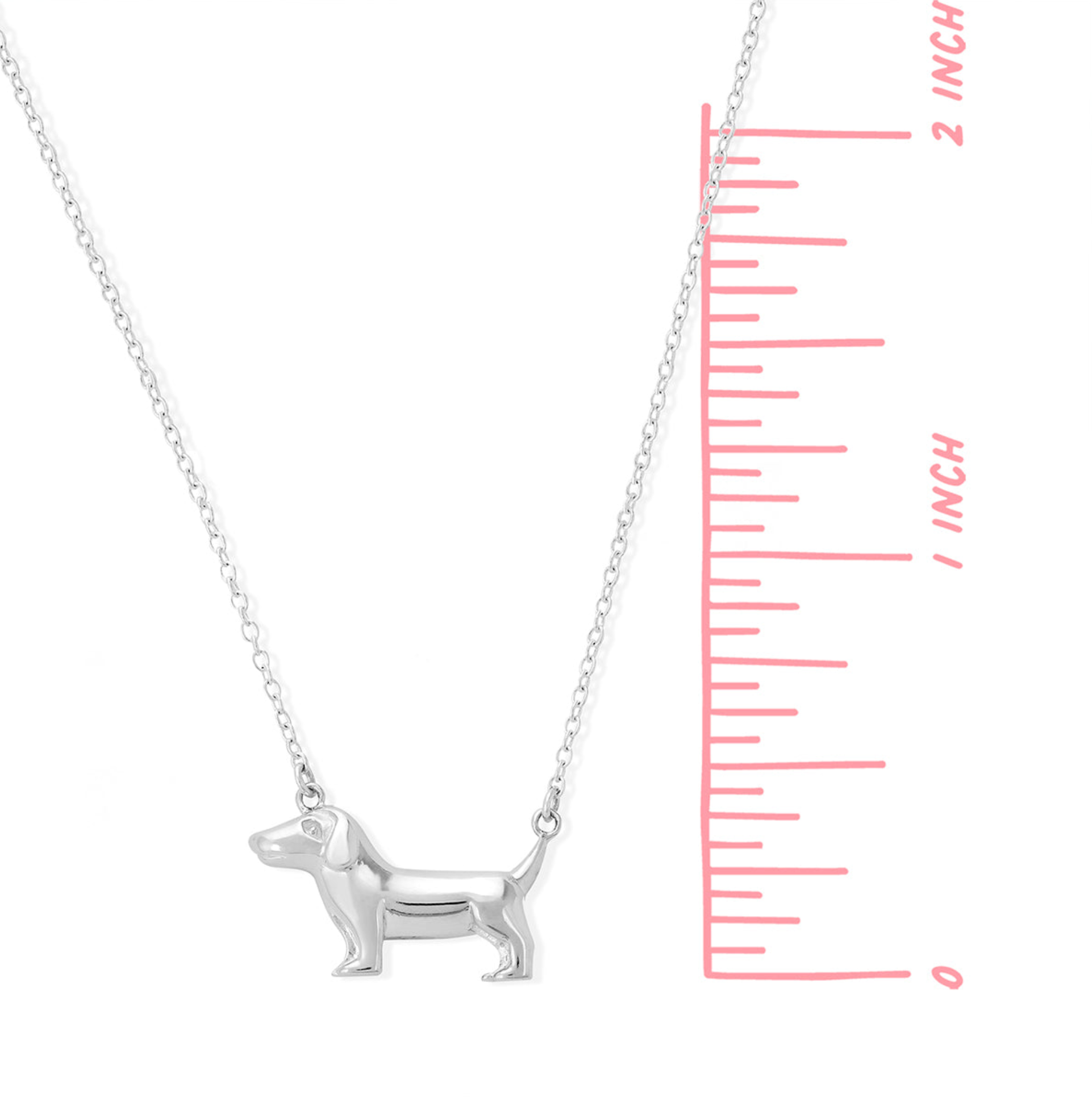 Boma Weenie Dog Necklace