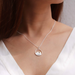 Boma Mountain and Gold Moon Necklace