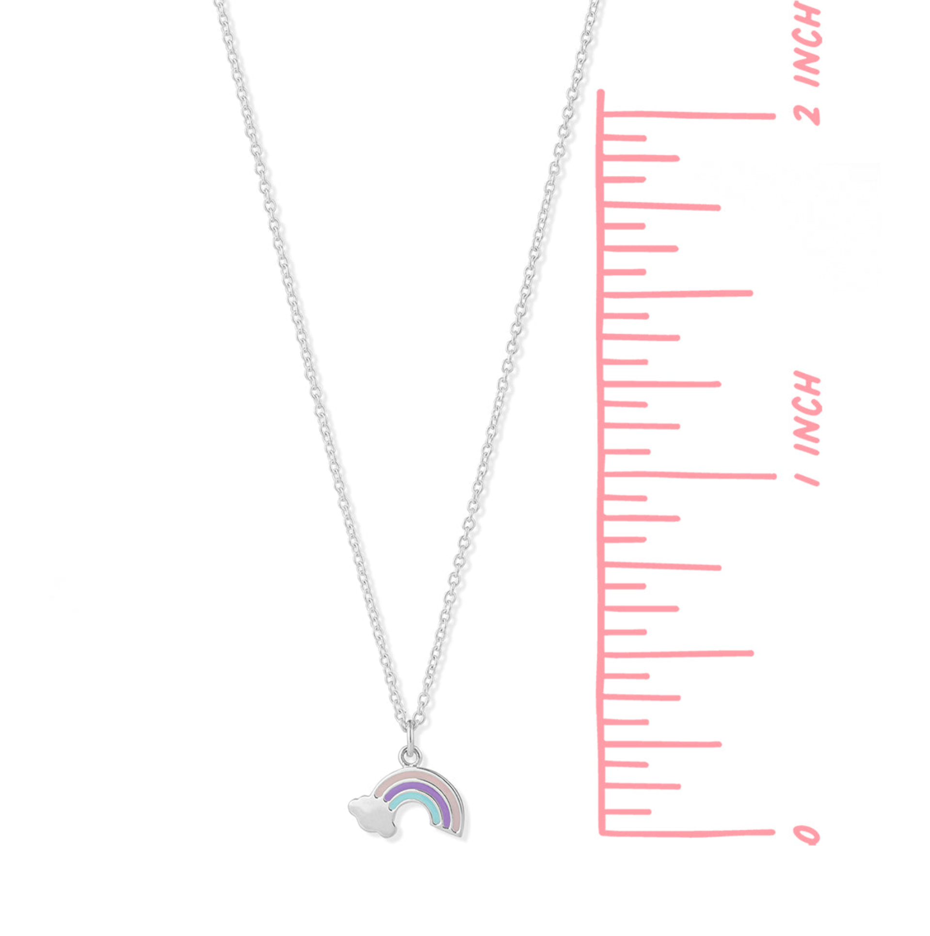 Boma Rainbow and Cloud Necklace