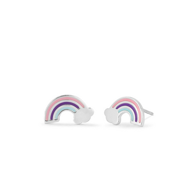 BOMA Rainbow and Cloud Studs