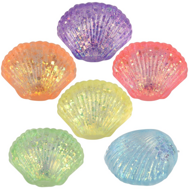TTN 2.25" Squeezy Sugar Sea Shell (Single) - Random Color