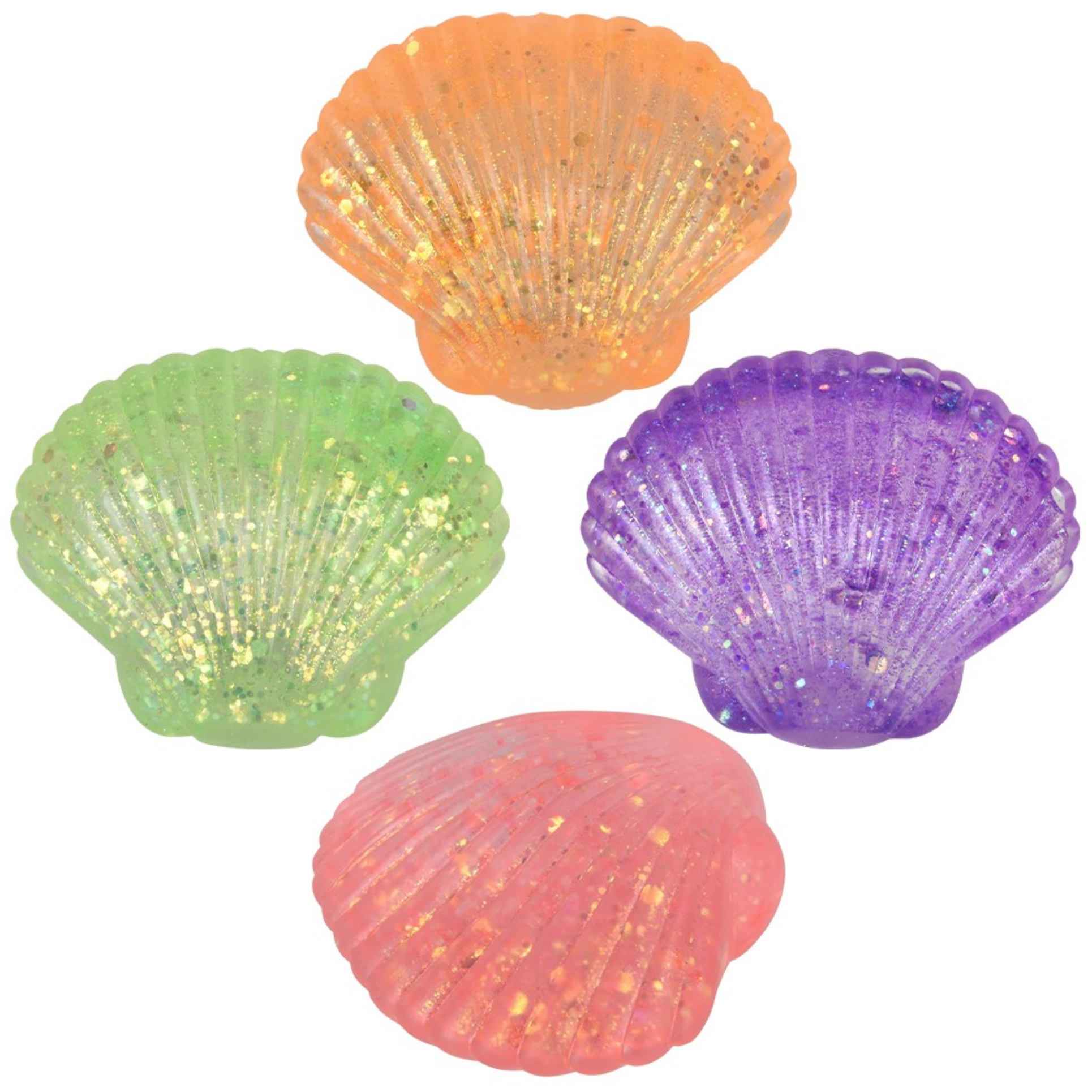 TTN 3.5" Squeezy Sugar Sea Shell (Single) - Random Color
