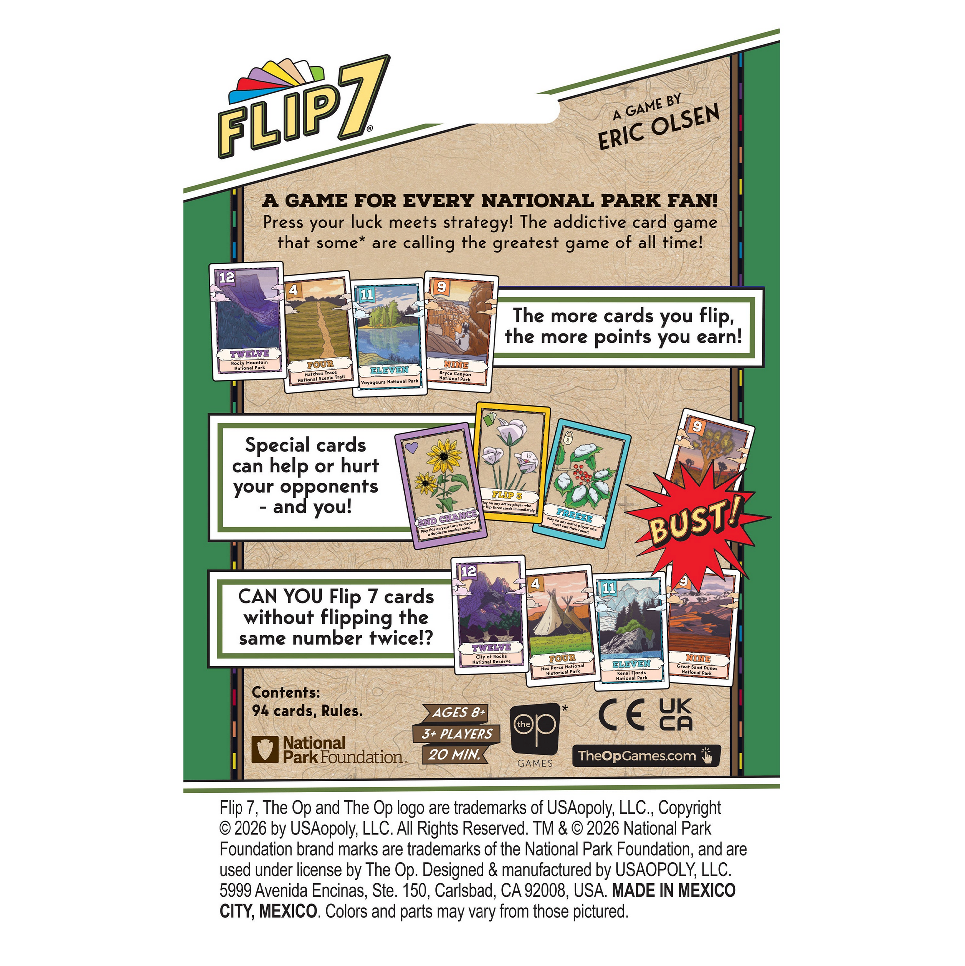 USAO Flip 7 - National Parks