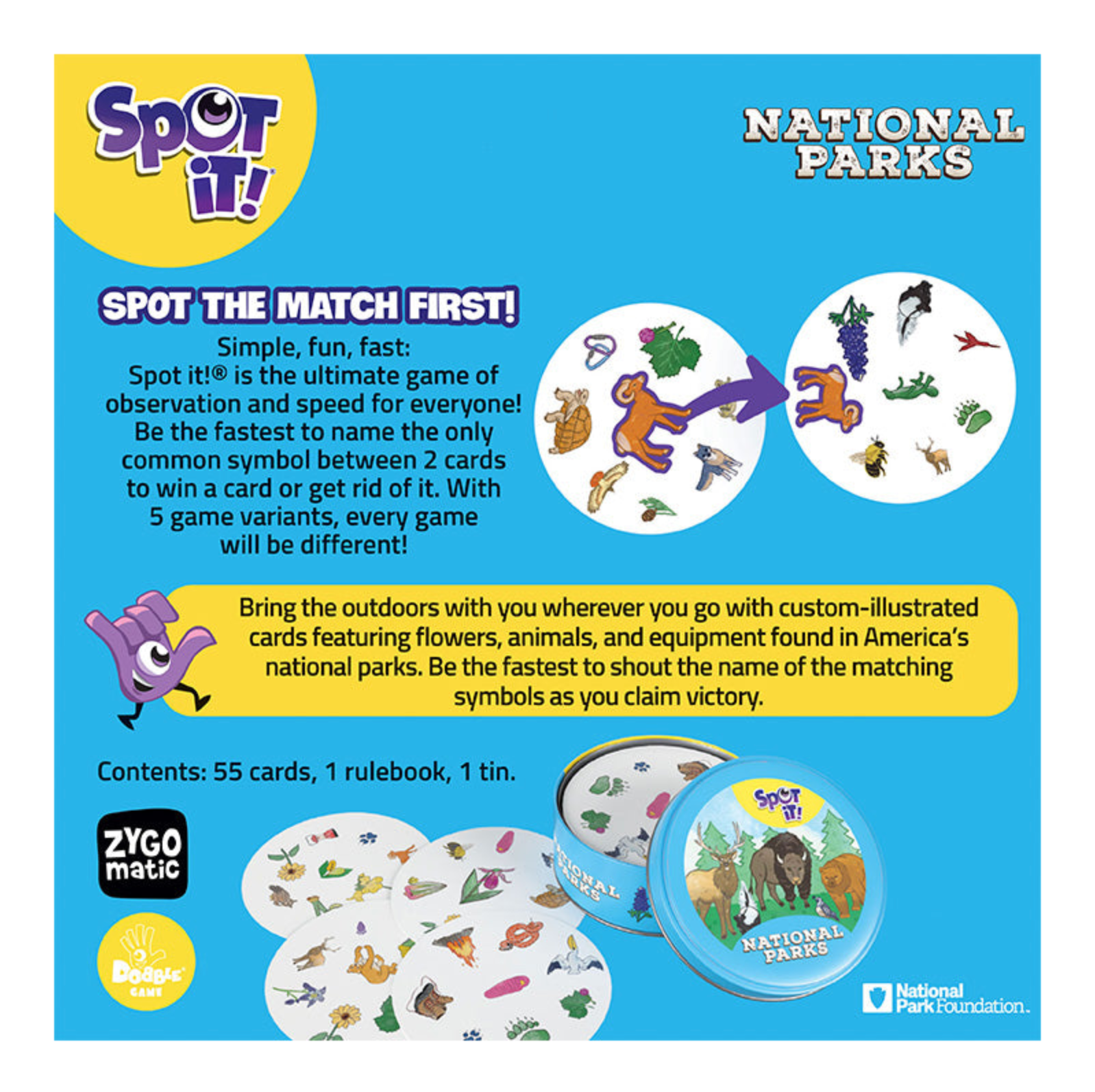 Spot It - National Parks