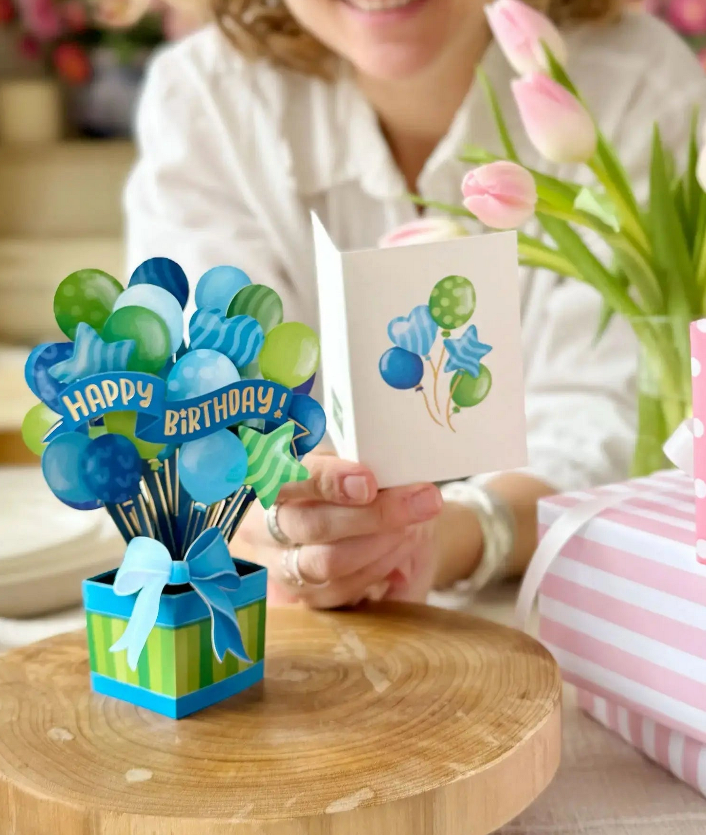FRCC Mini Blue Birthday Balloons