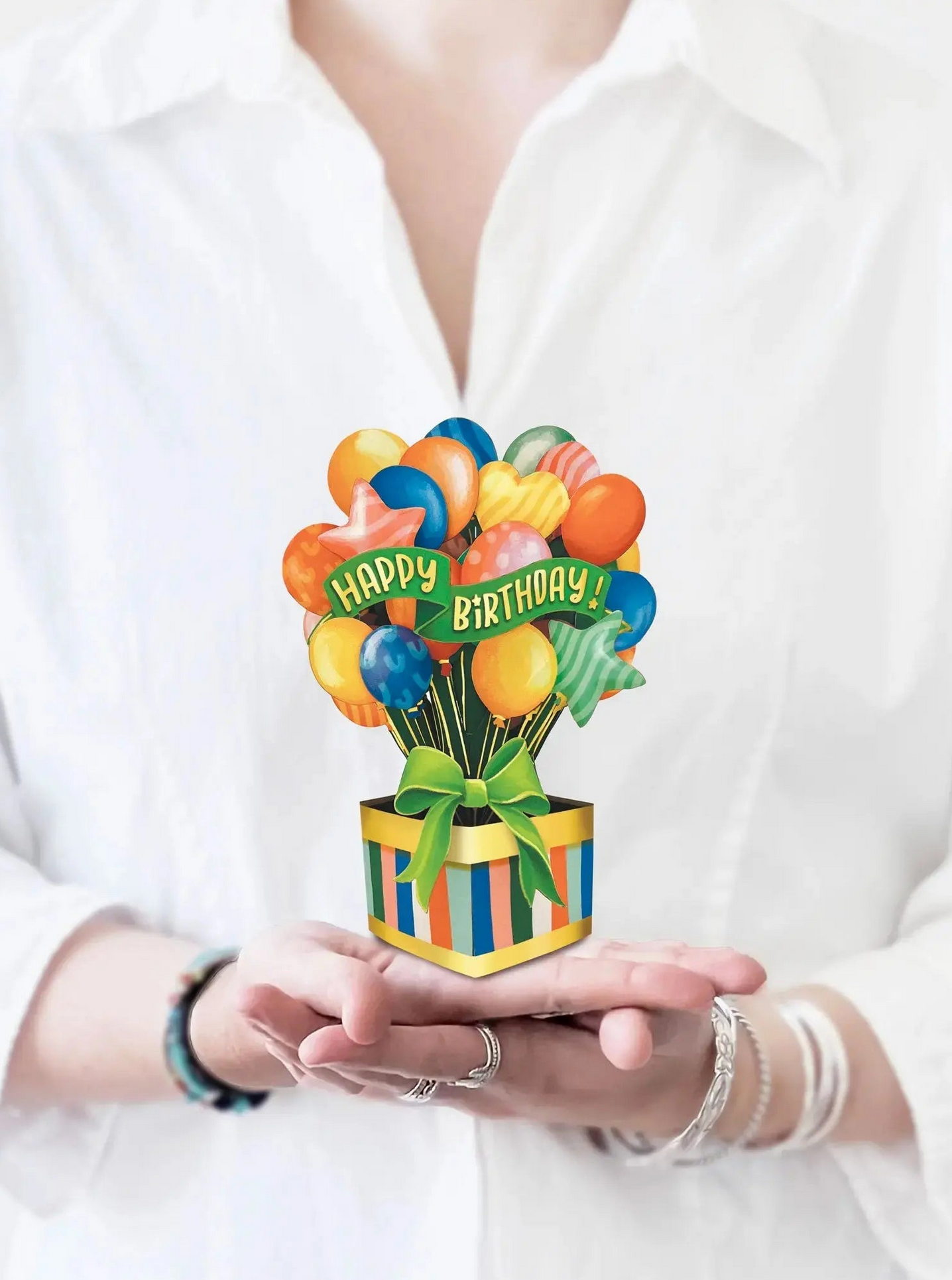 FRCC Mini Multicolored Birthday Balloons