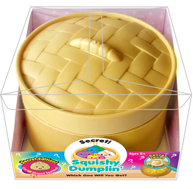 Secret Dumplin' with Cat Shaped Glitter (Single) - Random Color