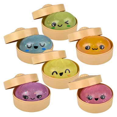 TTN 3.5" Sqeezy Jelly Surprise Dumplings (Single) - Random Color